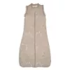 Saco de dormir para bebé Lodger Hopper Matcha Turtle com mangas removíveis, Bege, 68-80 cm