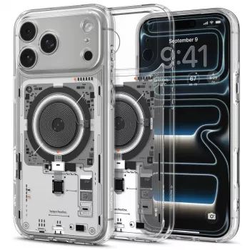 Capa Spigen Ultra Hybrid MagSafe iPhone 17 Pro / 18 Pro Neo One Cristalino