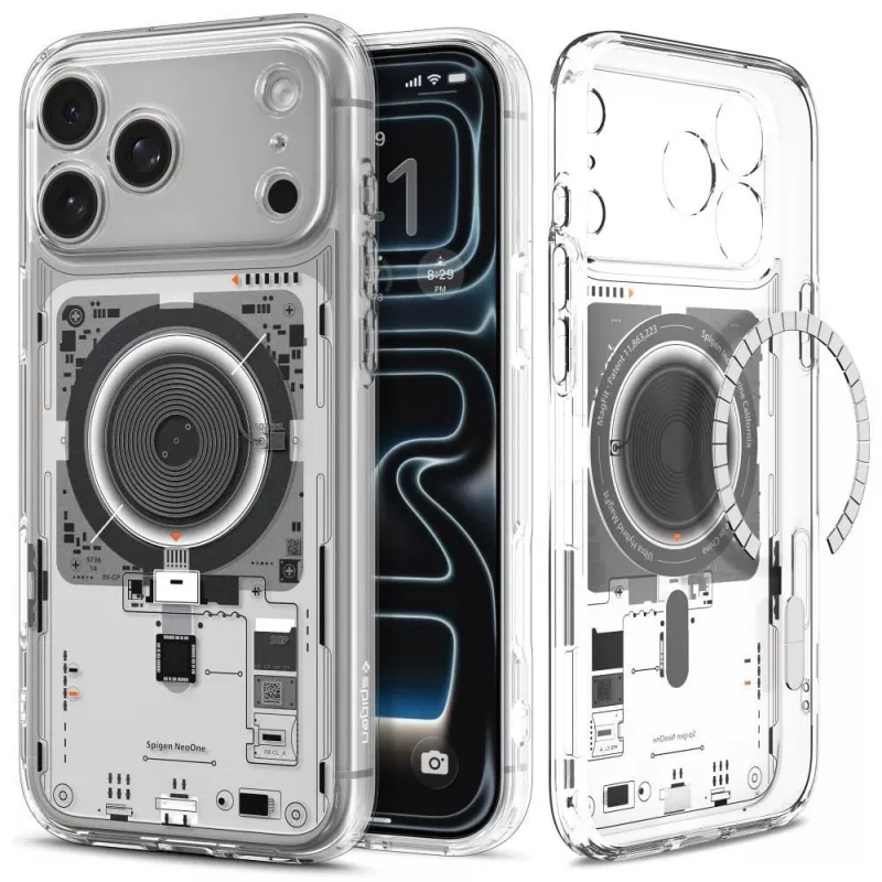 Capa Spigen Ultra Hybrid MagSafe iPhone 17 Pro / 18 Pro Neo One Cristalino