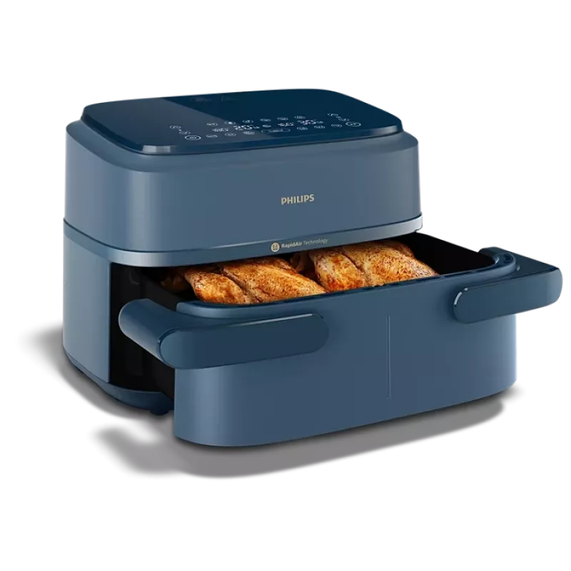 Fritadeira de ar quente Philips NA156/60 7,1 L Preto Ecrã tátil digital 2000 W
