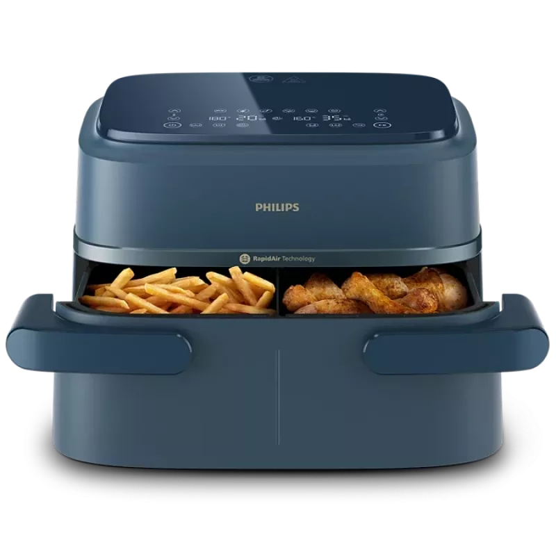 Fritadeira de ar quente Philips NA156/60 7,1 L Preto Ecrã tátil digital 2000 W