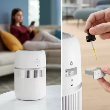 Humidificador PHILIPS 4000 Series HU4210/04 Branco