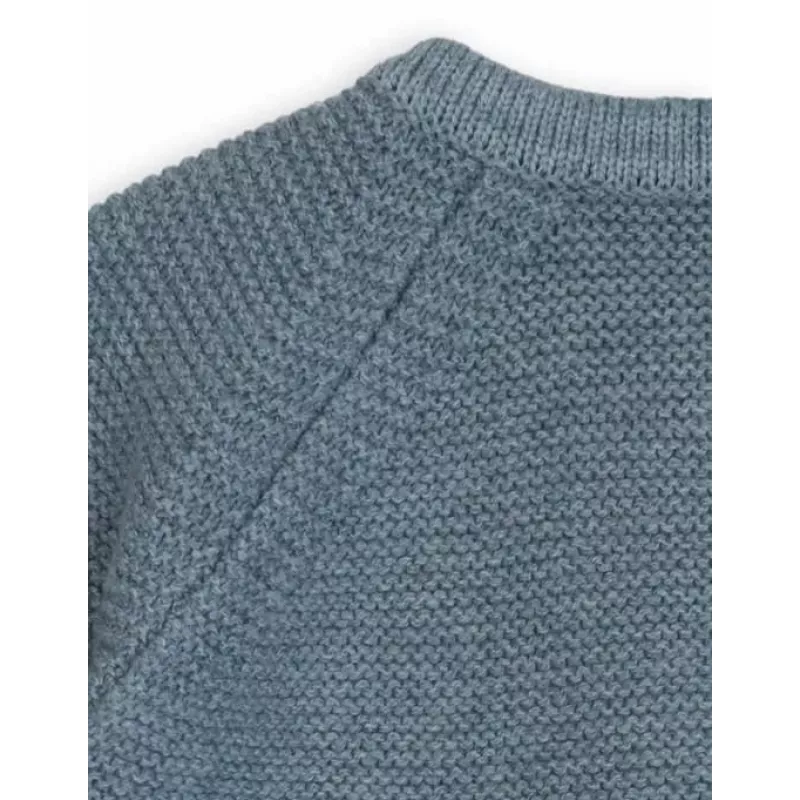 Casaco de bebé Lodger Topper Knit Merino, Dragonfly, Tamanho 68