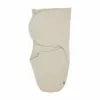 Saco de dormir de malha de algodão para bebé Lodger Bundler Solid, Birke