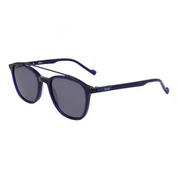 Óculos de sol retangulares de homem ZEISS ZS22518S-415, Preto/Cinzento, 52-20-145