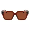 Óculos de sol de mulher Ferragamo SF2014S-232 Havana Castanho Degradê 54 mm