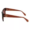 Óculos de sol de mulher Ferragamo SF2014S-232 Havana Castanho Degradê 54 mm