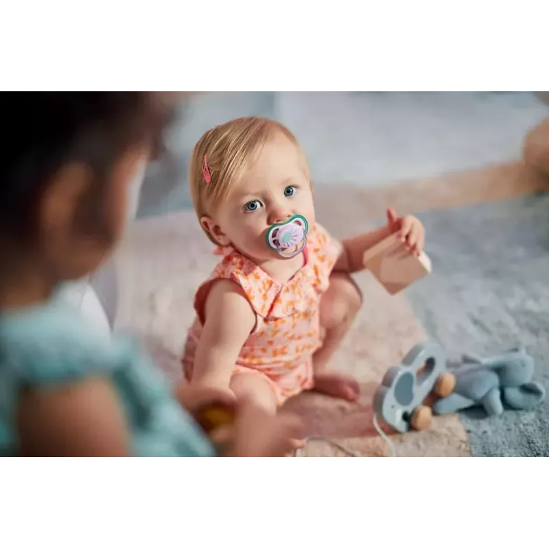 Chupeta Philips Avent Ultra Air Deco 0-6 meses, menina, pack de 1