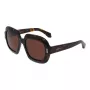 Óculos de sol de mulher Ferragamo SF2068SE-242, cat-eye, Havana/Castanho gradiente, 54 mm