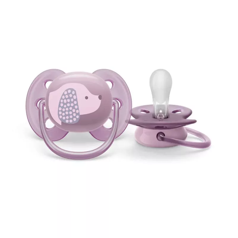 Chupeta Philips Avent Ultra Soft DECO 6-18 meses, 1 unid., menina