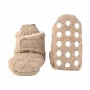 Sapatos de bebé Lodger Slipper Folklore Fleece, bege, 12-18 meses