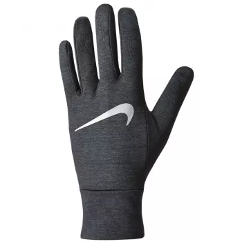 Luvas de corrida de mulher Nike Dri-FIT Fleece - cinzento, XS/S