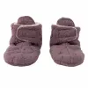 Sapatos de bebé Lodger Slipper Folklore Fleece, mauve, 6-12 meses