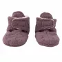 Sapatos de bebé Lodger Slipper Folklore Fleece, mauve, 6-12 meses