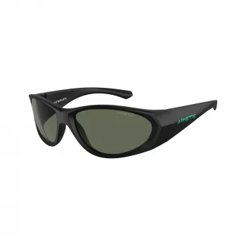 Óculos de sol retangulares Arnette AN4342, preto mate/cinzento, 62-17-125 mm AN4342-275871