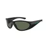 Óculos de sol retangulares Arnette AN4342, preto mate/cinzento, 62-17-125 mm AN4342-275871
