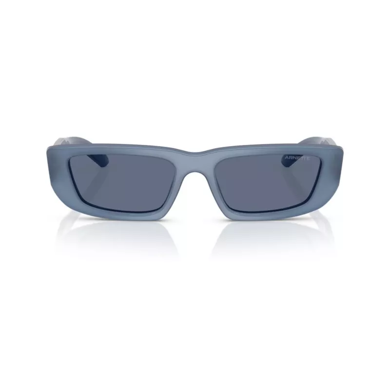 Óculos de sol de mulher Arnette AN4357-124872, armação cinzento transparente, lentes cinzento escuro, 53 mm