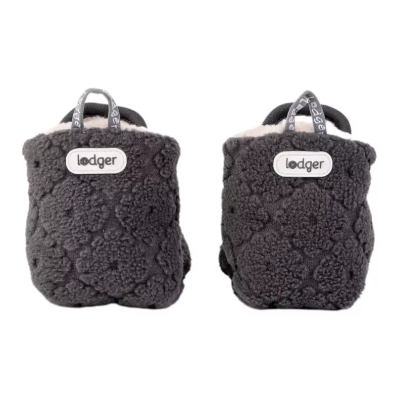 Sapatos de bebé Lodger Slipper Folklore Fleece, 12-18 meses, Pigeon