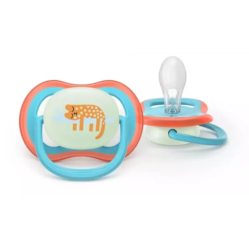 Chupeta Philips Avent Ultra Air Night 18m+ neutro pack de 2