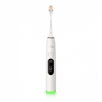Escova de dentes elétrica Philips Sonicare DiamondClean 8000 branca