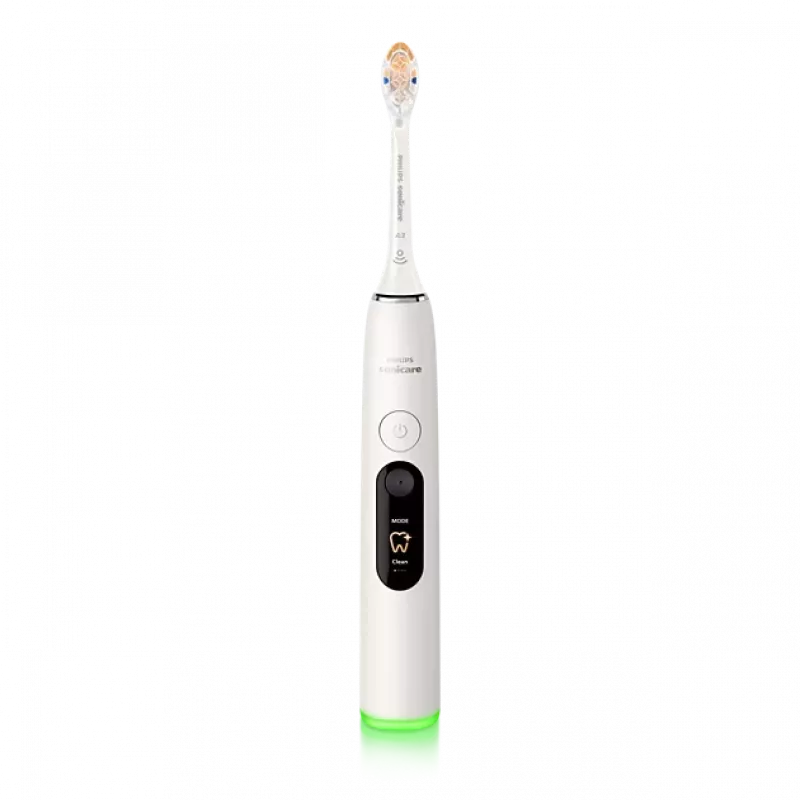 Escova de dentes elétrica Philips Sonicare DiamondClean 8000 branca