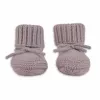 Sapatos de bebé Lodger Slipper Merino Wool, rosa, 0-6 meses