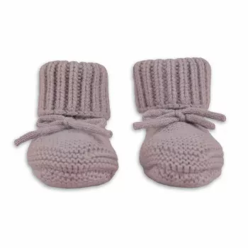 Sapatos de bebé Lodger Slipper Merino Wool, rosa, 0-6 meses
