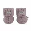 Sapatos de bebé Lodger Slipper Merino Wool, rosa, 0-6 meses