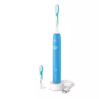 Philips Sonicare for Kids escova de dentes elétrica sónica Bluetooth Connected HX6600/12, azul