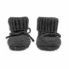 Pantufas de bebé Lodger Slipper Merino Wool, Pigeon, 0-6 meses