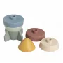 Torre de empilhar de silicone BABY'S ONLY foguetão, Opal, 0+ meses