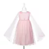Vestido de fantasia Souza! Princesa Fada com tule e mangas, rosa, Silvianne, 5-7 anos