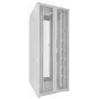Armário de servidor DSIT 42U 19 polegadas, portas duplas perfuradas à frente e atrás, branco, 800x1000x2000mm (DS8042DD-W)