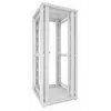 Armário de servidor DSIT 42U 19 polegadas, portas duplas perfuradas à frente e atrás, branco, 800x1000x2000mm (DS8042DD-W)