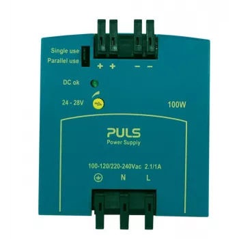 Fonte de alimentação para calha DIN PULS MiniLine ML100.100 24V DC 4,2A 100W