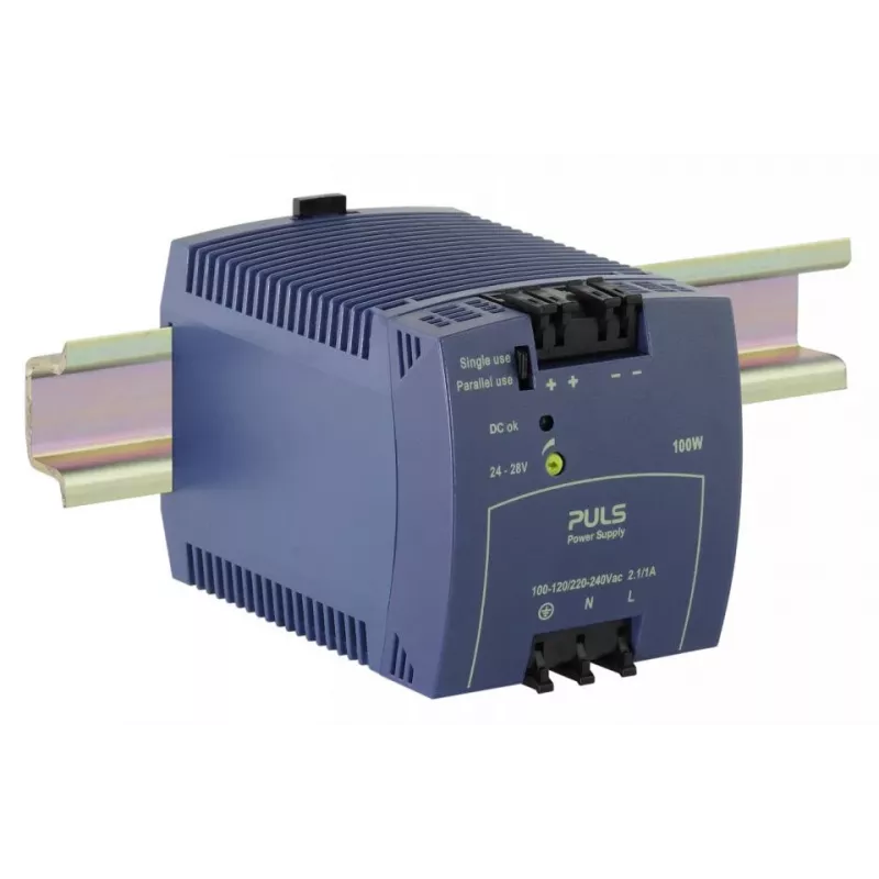 Fonte de alimentação para calha DIN PULS MiniLine ML100.100 24V DC 4,2A 100W