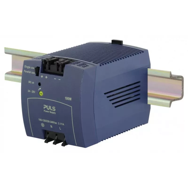Fonte de alimentação para calha DIN PULS MiniLine ML100.100 24V DC 4,2A 100W