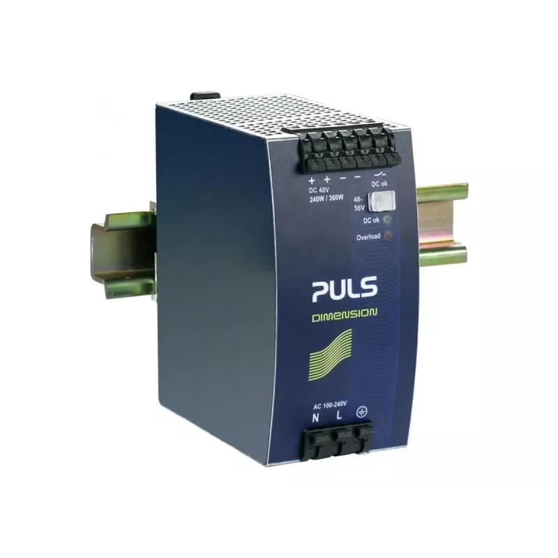 PULS DIMENSION QS10.481 fonte de alimentação para calha DIN 48V DC 5A 240W