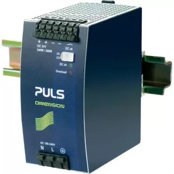 PULS QS10.301 fonte de alimentação para calha DIN 30V 8,6A 240W