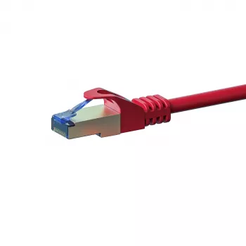 DSIT cabo de rede CAT 6a LSOH - S/FTP - 30 metros - vermelho (DC-6A5-300)