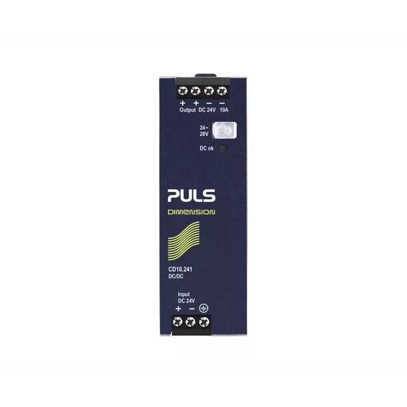 PULS CD10.241 conversor DC/DC 24V 10A 240W calha DIN