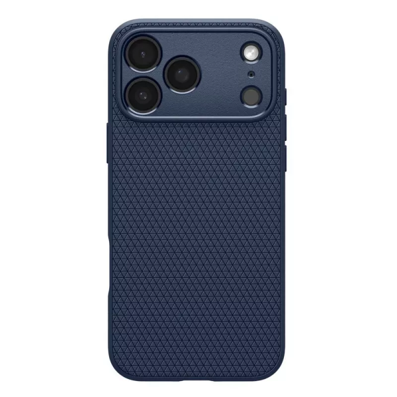 Spigen Liquid Air capa para iPhone 18 Pro / 17 Pro – Navy Blue