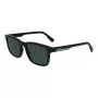 Óculos de sol retangulares de homem Lacoste L997S-1, Preto/Cinzento, 54 mm
