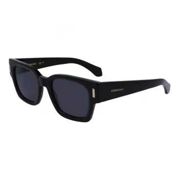 Óculos de sol de homem Ferragamo SF2010S-1 Preto/Cinzento 52 mm
