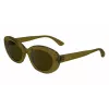 Óculos de sol quadrados de mulher Longchamp LO756S, armação Havana, lentes degradê castanhas, 50/21/140 mm LO756S5021200