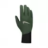 Luvas de corrida de homem Nike Pacer Midweight Verde/Preto XL