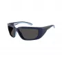 Óculos de sol retangulares de homem Arnette AN4355-275987, armação preto mate, lentes cinzentas, 62-16-125 mm