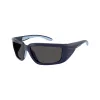 Óculos de sol retangulares de homem Arnette AN4355-275987, armação preto mate, lentes cinzentas, 62-16-125 mm