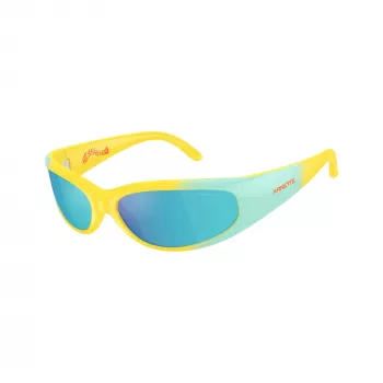 Óculos de sol retangulares unissexo Arnette AN4302-30201U, armação preto mate, lentes cinzento-escuro, 62-16-125 mm