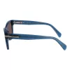 Paul Smith unissexo PS3601SHOWIT óculos de sol retangulares, preto/cinzento, 55-19-145